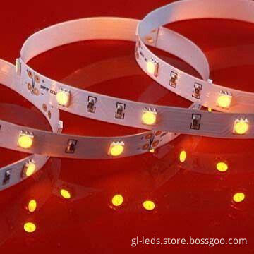 SMD LED Strip Light with 3M Adhesive Back Tape, Available in Warm White Color